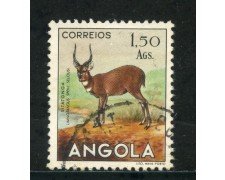 1953 - ANGOLA - 1,5 Ags. SITATONGA - USATO - LOTTO/29028
