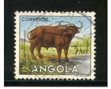1953 - ANGOLA - 3 Ags. BUFALO - USATO - LOTTO/29032
