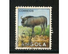 1953 - ANGOLA - 4 Ags. GNU - USATO - LOTTO/29034
