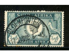 1935 - SUD AFRICA INGLESE - 1/2p. VERDE GIORGIO V° - USATO - LOTTO/29107