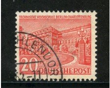 1949 - BERLINO - 20p. CHARLOTTENBURG - USATO - LOTTO/29204