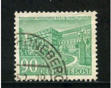 1949 - BERLINO - 90p. CHARLOTTENBURG - USATO - LOTTO/29210