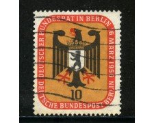 1956 - BERLINO - 10p. CONSIGLIO FEDERALE - USATO - LOTTO/29220