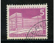 1956/63 - BERLINO - 5p. PALAZZO POSTE - USATO - LOTTO/29222