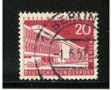 1956/63 - BERLINO - 20p. UNIVERSITA' - USATO - LOTTO/29226