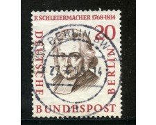 1957/59 - BERLINO - 20p. SCHLEIERMACHER - USATO - LOTTO/29233
