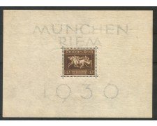 1936 - GERMANIA REICH - CORSA IPPICA - FOGLIETTO LINGUELLATO - LOTTO/29504