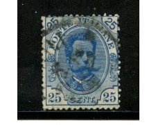 1891 - LOTTO/29855 - REGNO - 25c. UMBERTO I° - USATO