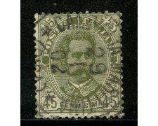 1891 - REGNO - 45c. UMBERTO I° - USATO - LOTTO/29858