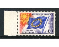 1963/71 - FRANCIA - 60c. CONSIGLIO D'EUROPA - NUOVO - LOTTO/ 30068