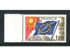1976 - FRANCIA - 1 Fr. CONSIGLIO D'EUROPA - NUOVO - LOTTO/ 30070