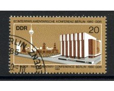 1980 - GERMANIA DDR - CONFERENZA INTERPARLAMENTARE - USATO - LOTTO/36562