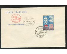 1961 - REPUBBLICA - IPPOLITO NIEVO - BUSTA FDC - LOTTO/31909