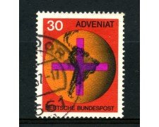 1967 - GERMANIA FEDERALE - 30p. MOVIMENTO ADVENIAT - USATO - LOTTO/30939U