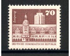 1981 - GERMANIA DDR - 70p. EDIFICIO DI LIPSIA - NUOVO - LOTTO/36577