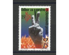 1998 - SLOVENIA - DIRITTI DELL'UOMO - NUOVO - LOTTO/33954