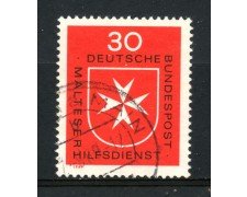 1969 - GERMANIA FEDERALE - 30p. ORDINE DI MALTA - USATO - LOTTO/30965U