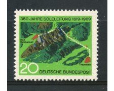 1969 - GERMANIA FEDERALE - 20p. CONDOTTO D'ACQUA SALATA - NUOVO - LOTTO/30968