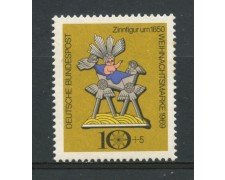 1969 - GERMANIA FEDERALE - 10+5p. NATALE - NUOVO - LOTTO/30973