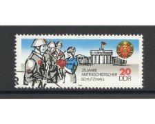1986 - GERMANIA DDR - MURO DI BERLINO - USATO - LOTTO/36650