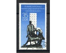 1986 - GERMANIA DDR - MONUMENTI DEL RICORDO - USATO - LOTTO/36653