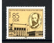 1987 - GERMANIA DDR - MUSEO DELL'IGIENE - NUOVO - LOTTO/36659