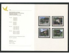 2002 - SVIZZERA - PRO PATRIA 4v. - NUOVI - FOLDER -  LOTTO/37367F