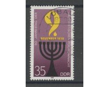 1988 - GERMANIA DDR - NOTTE DEI CRISTALLI - USATO - LOTTO/36669