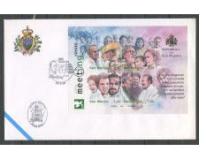 2004 - SAN MARINO - MEETING  RIMINI FOGLIETTO - BUSTA FDC - LOTTO/36737