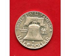 1963 - STATI UNITI - LOTTO/M47554 - 1/2 DOLLARO ARGENTO B. FRANKLIN