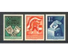 1950 - AUSTRIA - PLEBISCITO DELLA CARINZIA 3 v. NUOVI - LOTTO/34083
