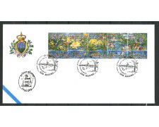 1995 - SAN MARINO - CONSERVAZIONE DELLA NATURA - BUSTA FDC - LOTTO/36739