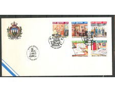 1991 - SAN MARINO - INVITO FILATELIA  - BUSTA FDC - LOTTO/36743