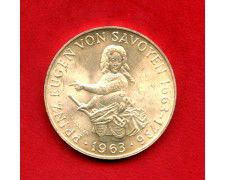 1963 - AUSTRIA - LOTTO/M47564 - 25 SCELLINI ARGENTO PRINCIPE EUGENIO