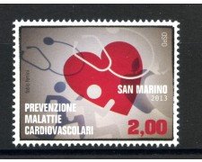 2013 - SAN MARINO - MALATTIE CARDIOVASCOLARI NUOVO - LOTTO/36758