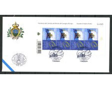 2007 - SAN MARINO - MINISTRI DEL CONSIGLIO FOGLIETTO - BUSTA FDC - LOTTO/36772