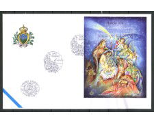 2011 - SAN MARINO - NATALE  FOGLIETTO - BUSTA FDC - LOTTO/36774