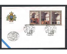 1992 - SAN MARINO - NATALE - BUSTA FDC - LOTTO/36781
