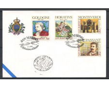 1993  - SAN MARINO - CELEBRAZIONI D'AUTORE - BUSTA FDC - LOTTO/36782