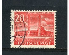 1953/54 - BERLINO - 20p. STADIO OLIMPICO - USATO - LOTTO/11950