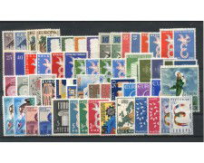 1957/1967- EUROPA - LOTTO/43080 - INSIEME DI 33 SERIE COMPLETE NUOVE