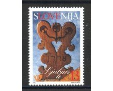 2002 - SLOVENIA - FRANCOBOLLO DELL'AMORE - NUOVO - LOTTO/34161
