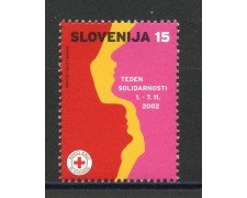 2002 - SLOVENIA - BENEFICENZA - NUOVO - LOTTO/34182