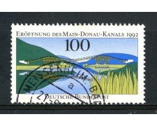 1992 - LOTTO/19032U - GERMANIA - CANALE MENO DANUBBIO - USATO
