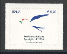 2014 - REPUBBLICA - PRESIDENZA ITALIANA UE - NUOVO - LOTTO/36859