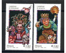 2015 - REPUBBLICA - CARNEVALE  2v. - NUOVI - LOTTO/36882
