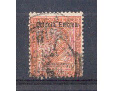1893 - LOTTO/ERIT2U - ERITREA -  2c. BRUNO ROSSO - USATO
