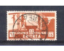 1933 - LOTTO/ERIT206U - ERITREA - 15c. PITTORICA - USATO