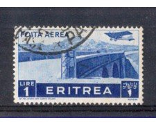 1936 - LOTTO/ERITA21UC - ERITREA - 1 LIRA POSTA AEREA - USATO
