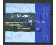 2004 - SLOVENIA - VIADOTTO CRNI KAL - FOGLIETTO -  NUOVO - LOTTO/34229